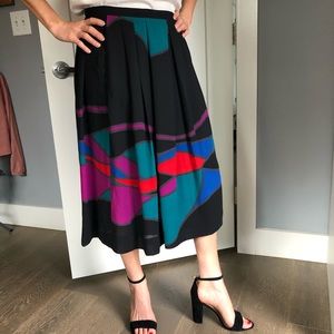 Vintage multi-colored skirt